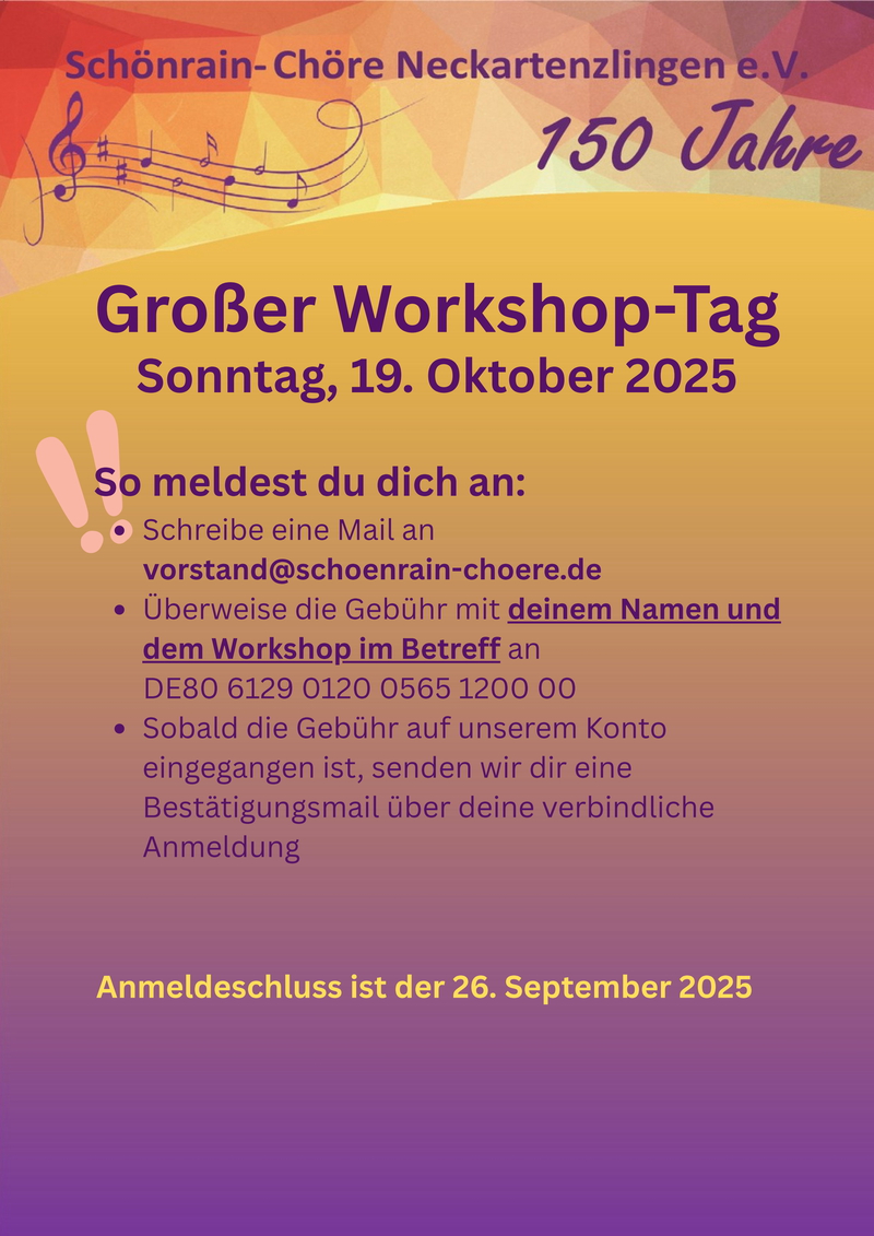 Workshops
